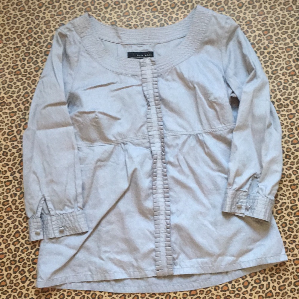 Ruffle front old navy top